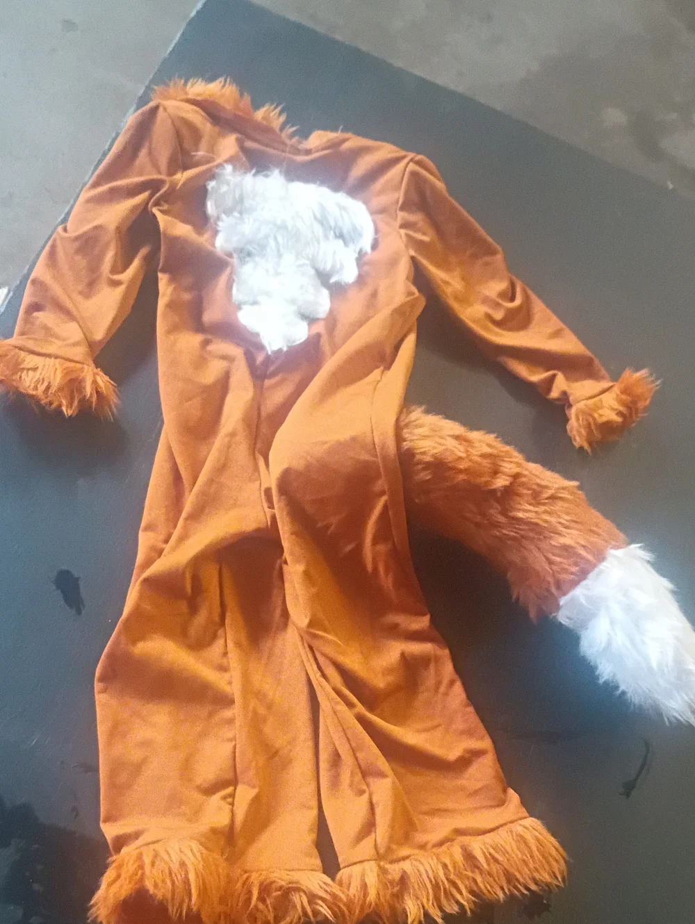Kids Orange Fox Costume with Tail